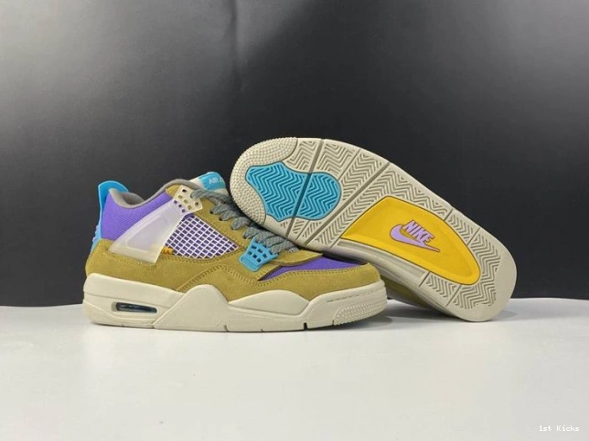 1st Kicks Shoes x Union SP 4 DJ5718-300 Desert Jordan Moss Air 0817